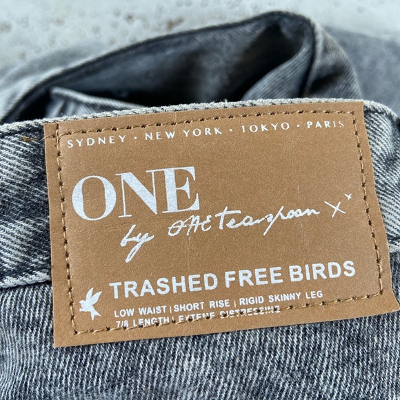 ✨ S O L D ✨ One Teaspoon Trashed Freebirds Jeans - Picture 6 of 12